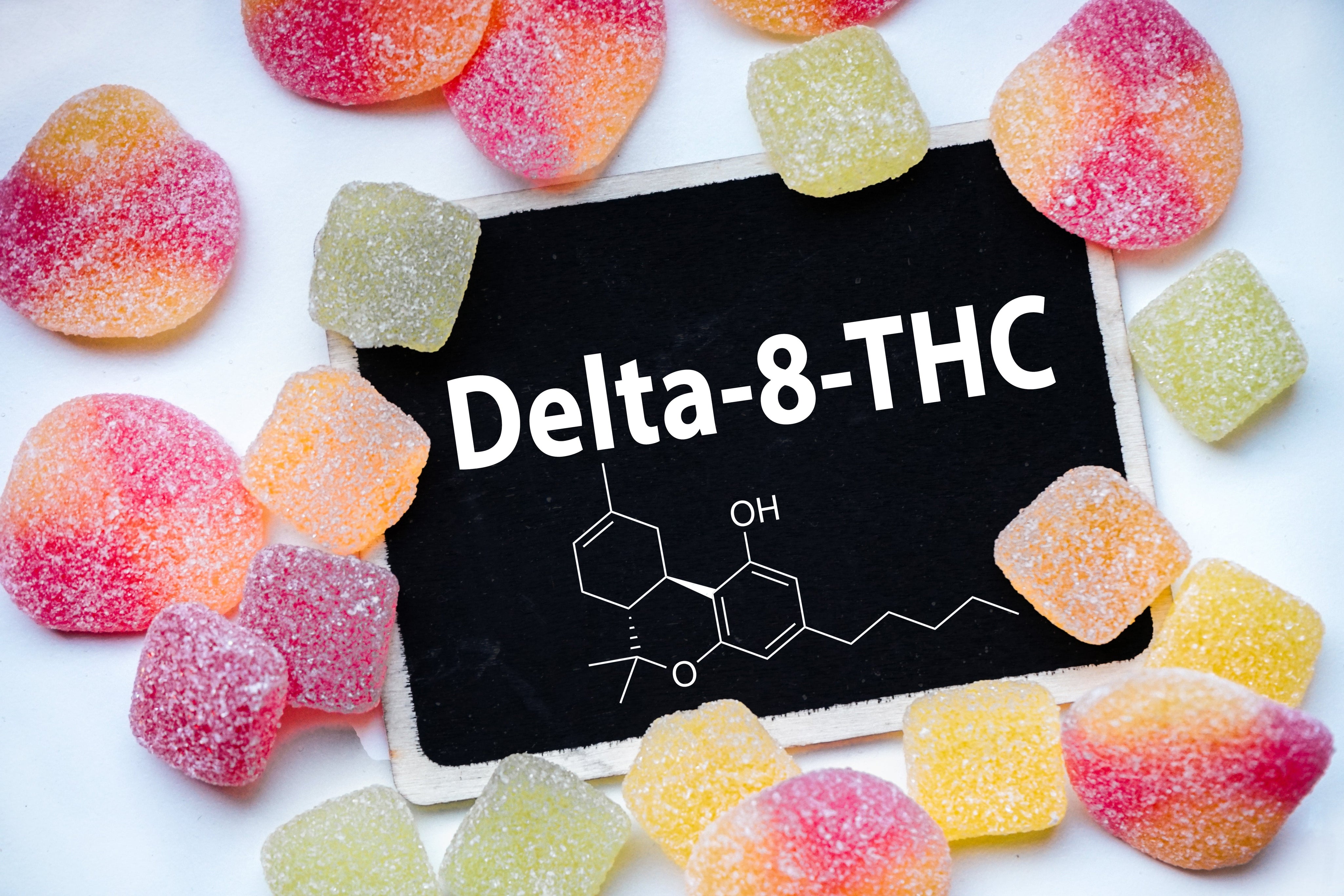 how much thc is in delta 8