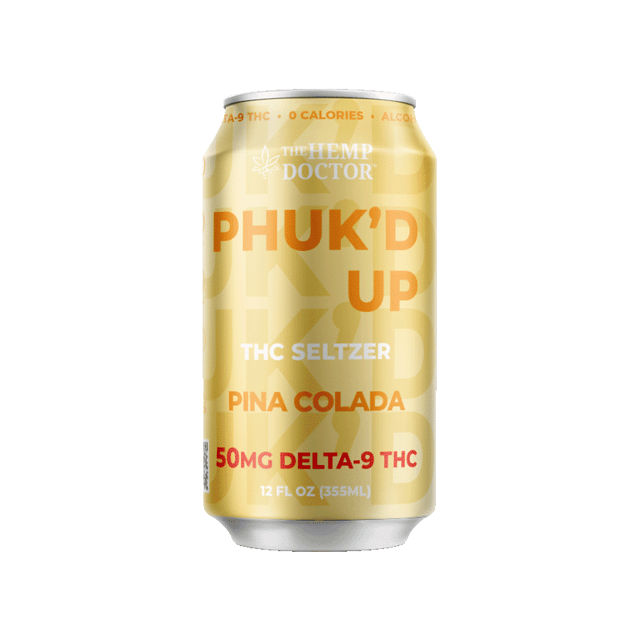 thc seltzer with food