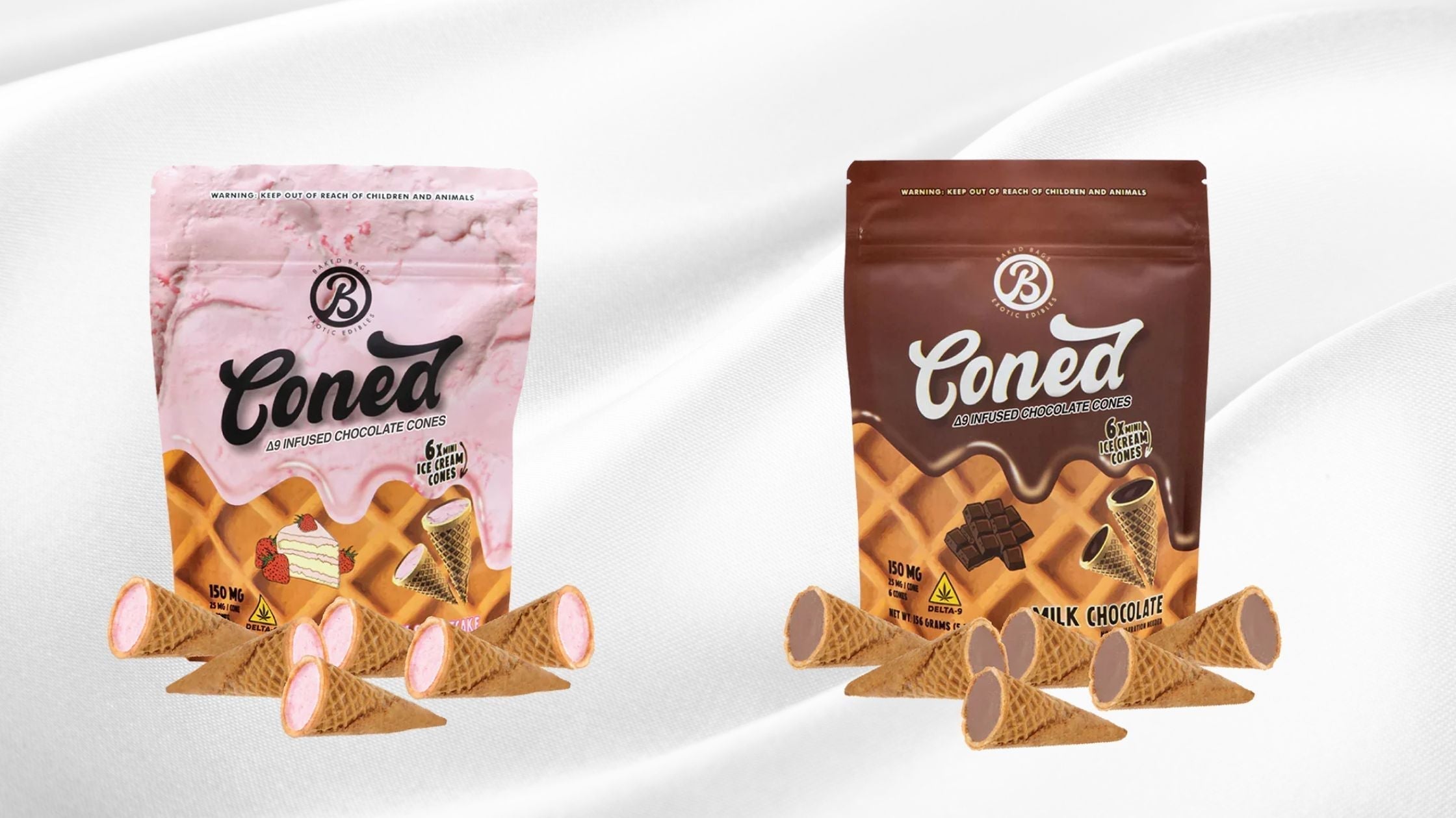 baked bags coned