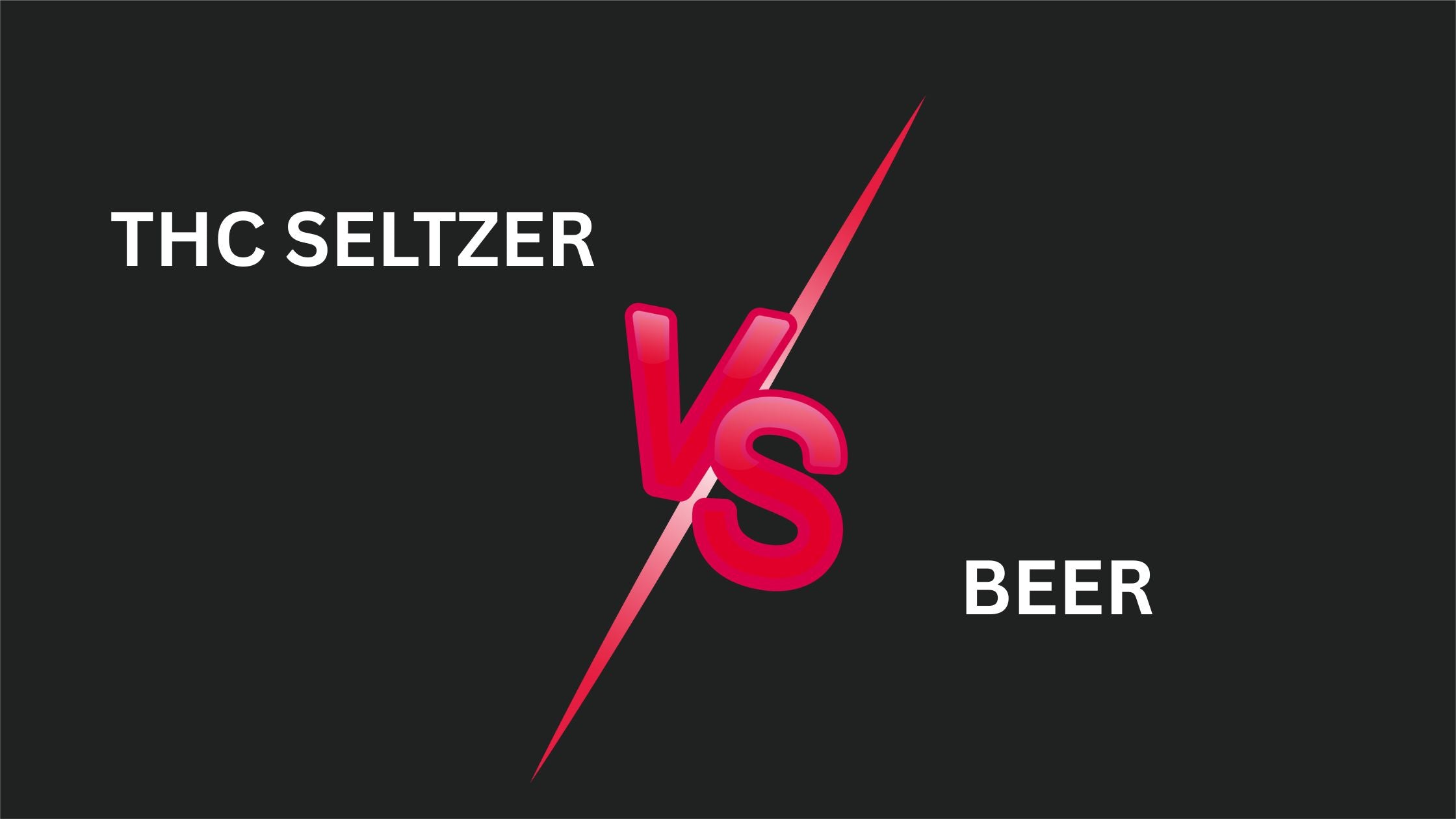 thc seltzer vs beer