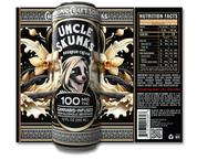 Uncle Skunks | Bourbon Cream | 12oz Chronic Craft Soda | 100 MG D9