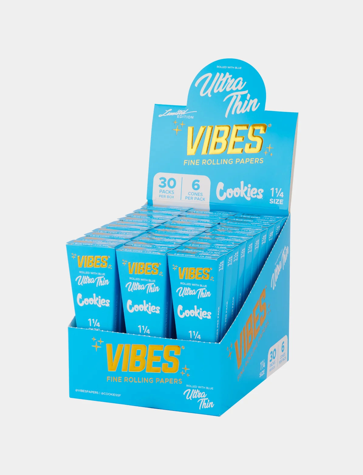 Vibes COOKIES 1.25 Size Cones (6ct)