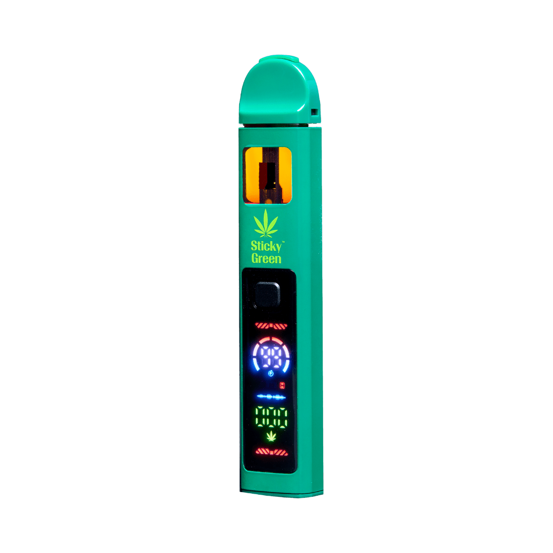 sticky greens disposable vape Sticky Green | Colombian Rechargable Disposable Vape
