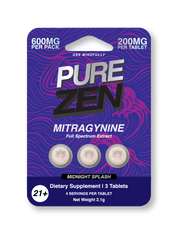 PURE ZEN 200MG Extract (Midnight Splash)