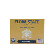 Flow State Kava Kratom Golden Milk 12CT Display