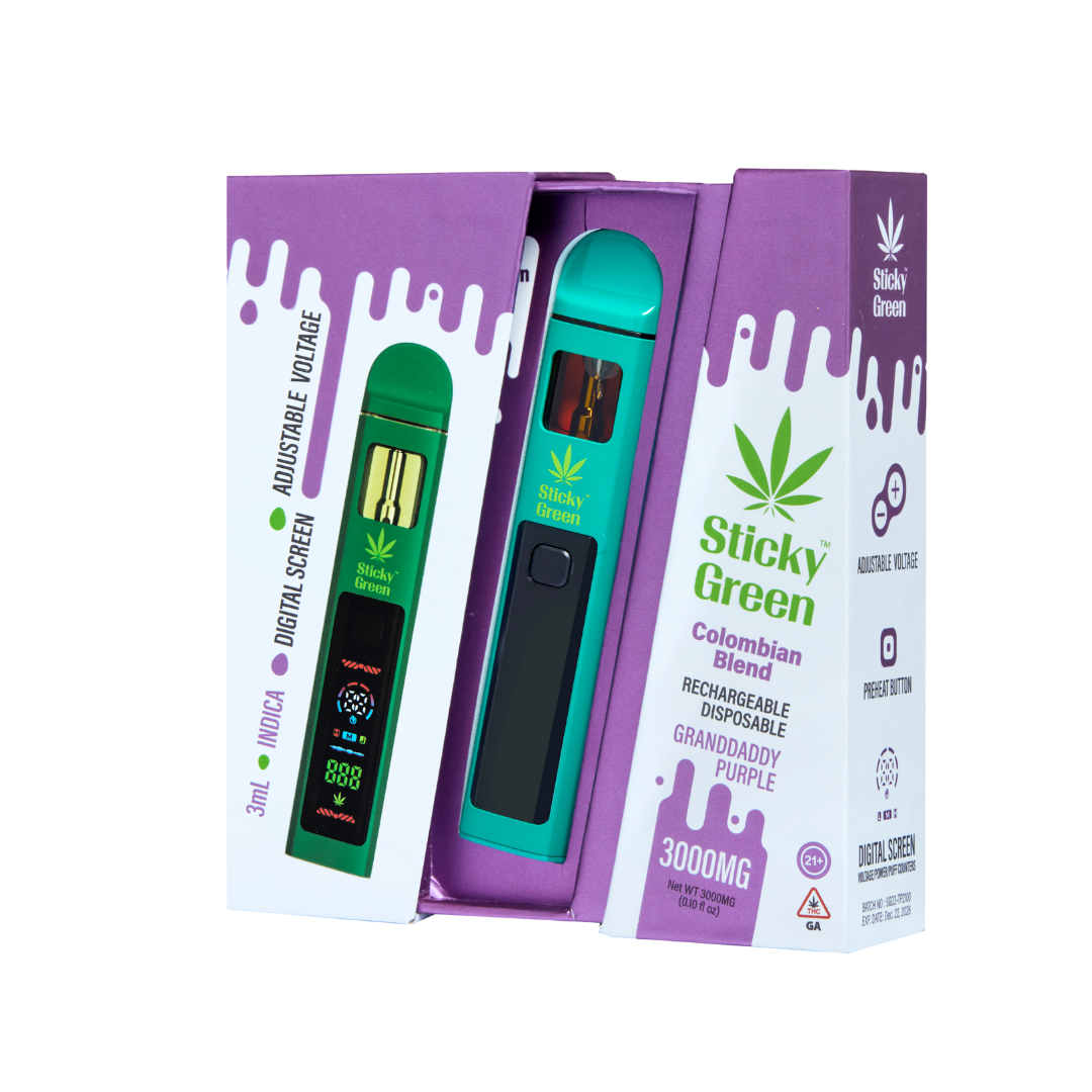 Colombian Rechargeable Disposable Vapes 3g (1ct)