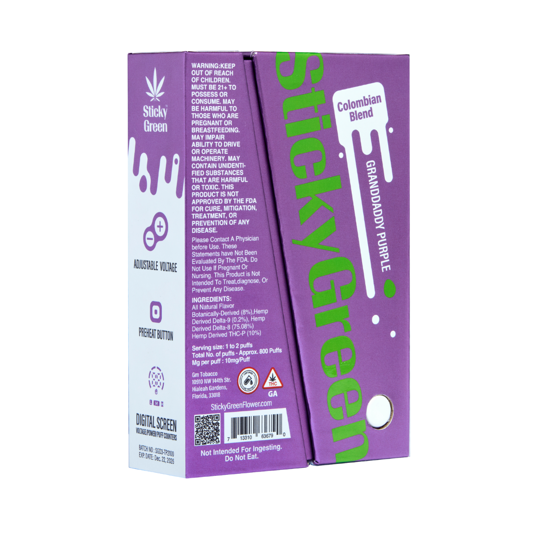 Colombian Rechargeable Disposable Vapes 3g (1ct)