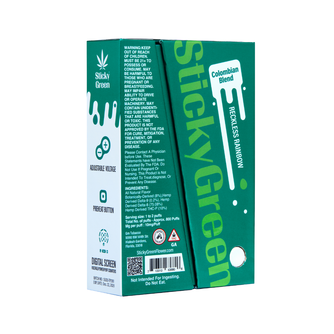 Colombian Rechargeable Disposable Vapes 3g (1ct)