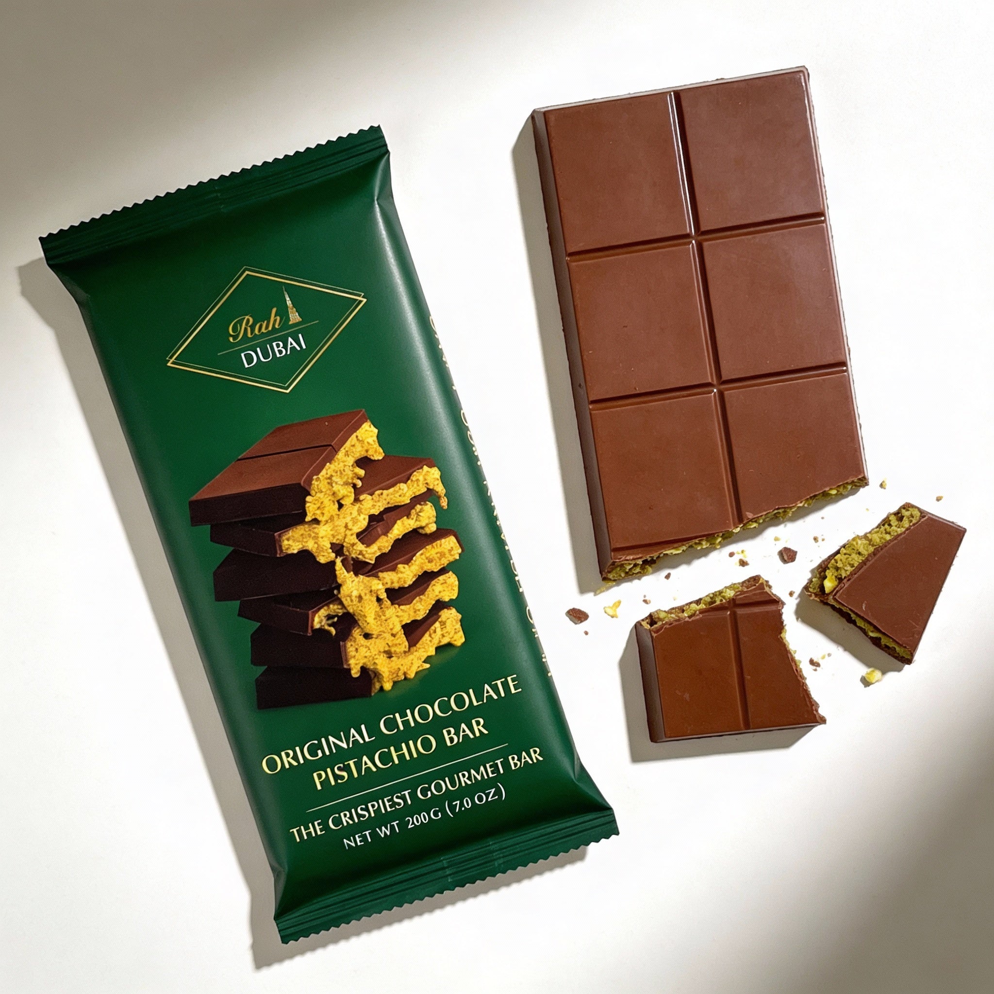 Rah Dubai - Dubai Chocolate, Pistachio & Kataifi 7oz (200g)