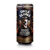 Uncle Skunks | Root Beer | 12oz Chronic Craft Soda | 100 MG D9