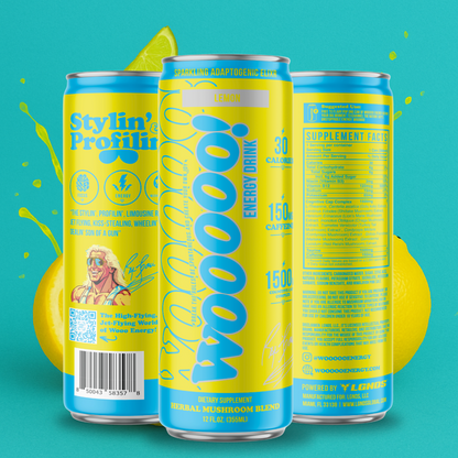 Woooooenergy - Lemon Sparkling Mushroom Elixir