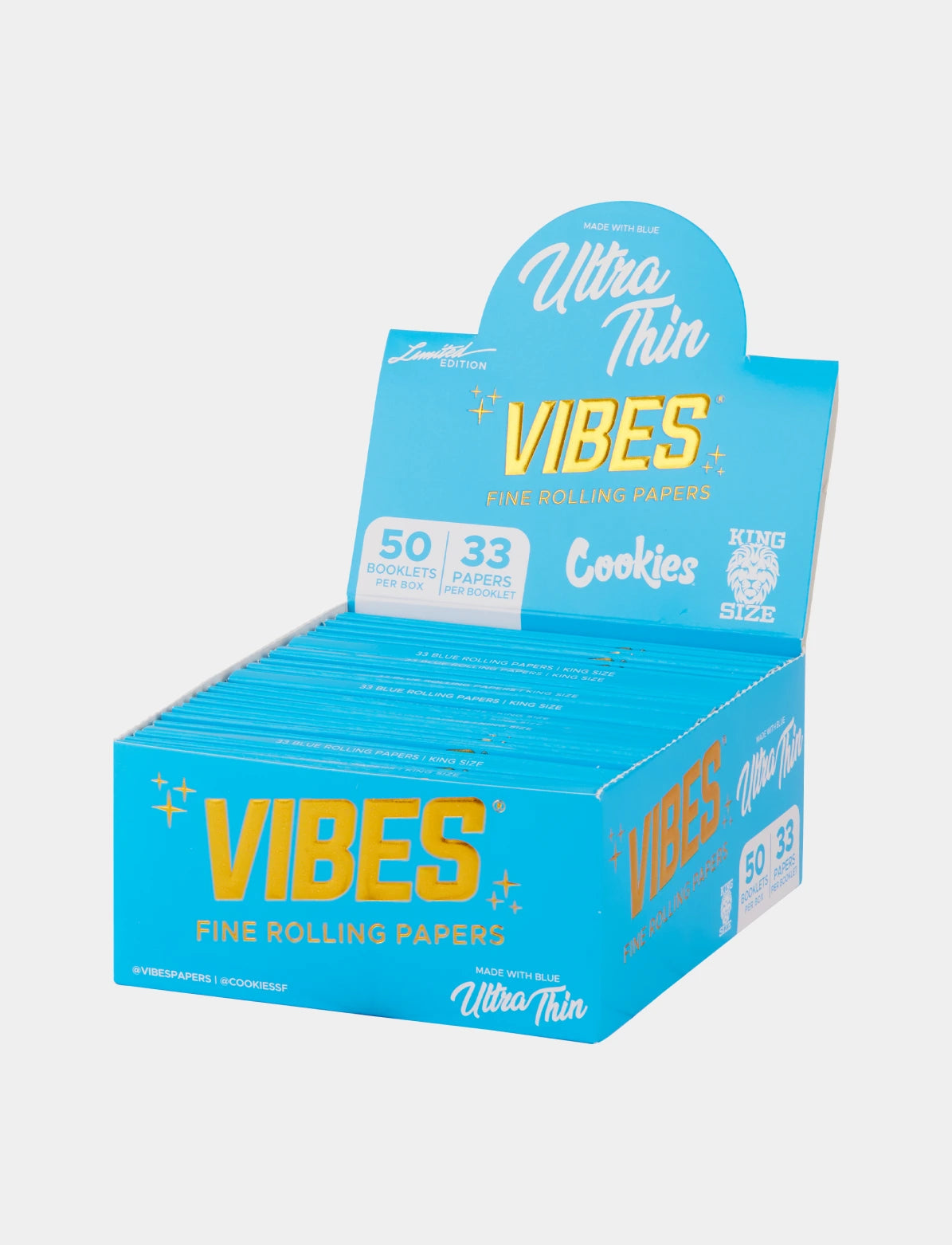 Vibes COOKIES King Size Booklets (33ct)