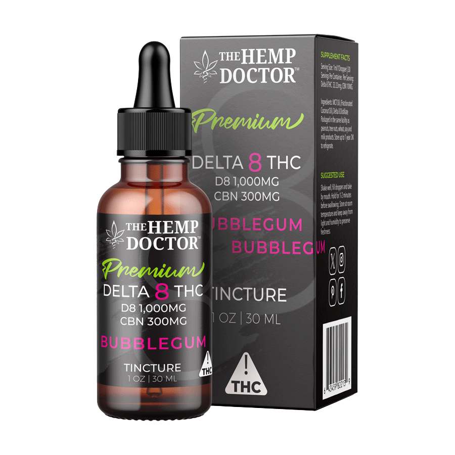 DELTA 8 THC TINCTURE | 30ML