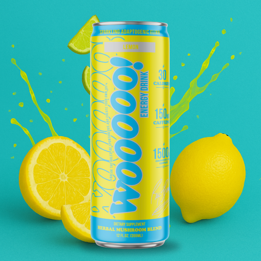 Woooooenergy - Lemon Sparkling Mushroom Elixir
