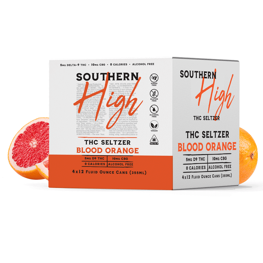 The Hemp Doctor -  Southern High | 15mg D9 | CBG Seltzer