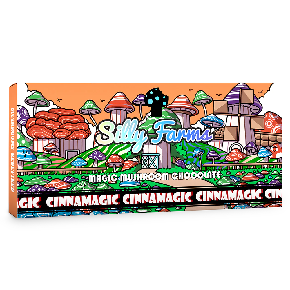 Silly Farms Magic Mushroom Chocolate – 7g Infused Bar