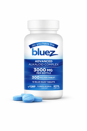 Bluez™ Premium Alkaloid Tablets | 300mg