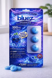 Bluez™ Premium Alkaloid Tablets | 300mg