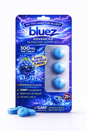 Bluez™ Premium Alkaloid Tablets | 300mg