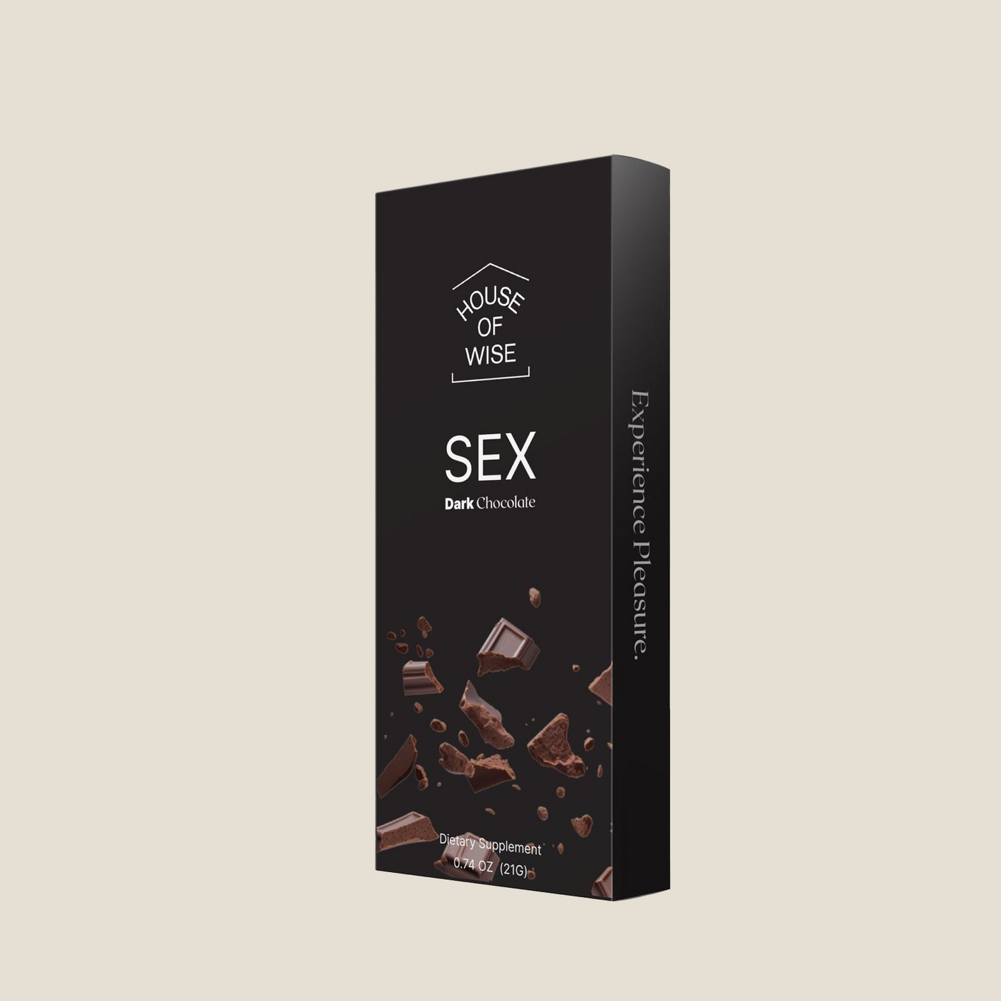 House of Wise Sex Chocolate - Dark Cocoa