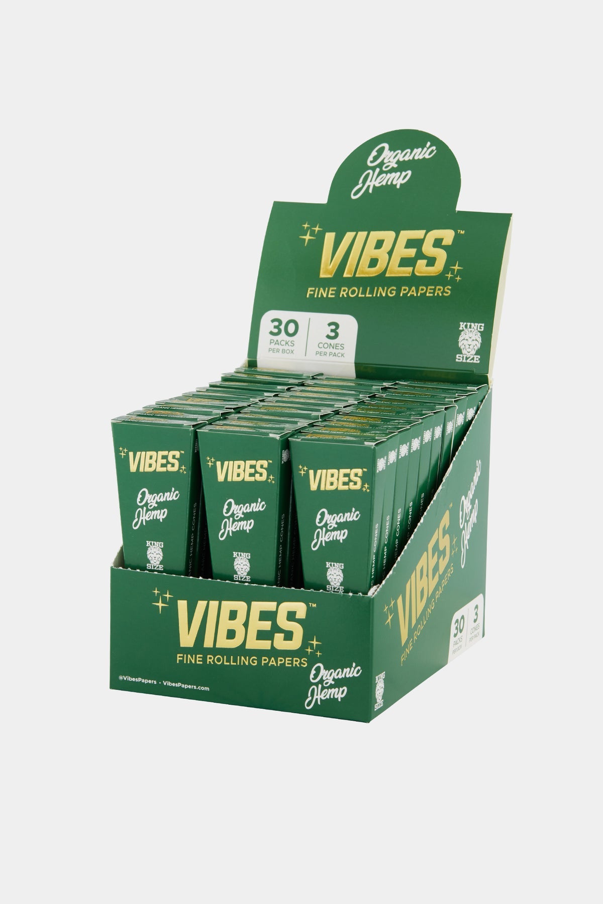 Vibes King Size Cones (3ct)