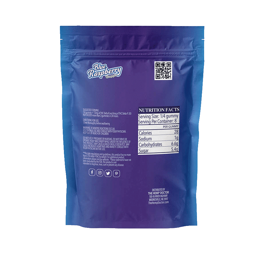 D8:D9 THC GUMMIES | 65MG