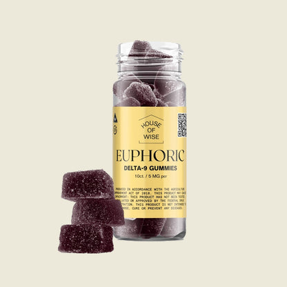 House of Wise Euphoric Delta 9 Gummies