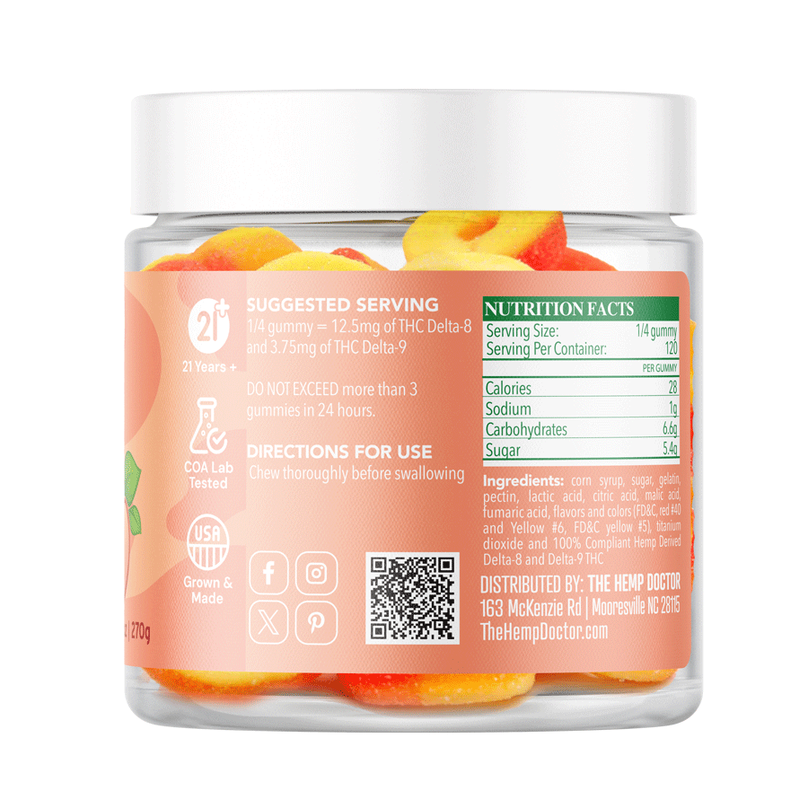 D8:D9 THC GUMMIES | 65MG