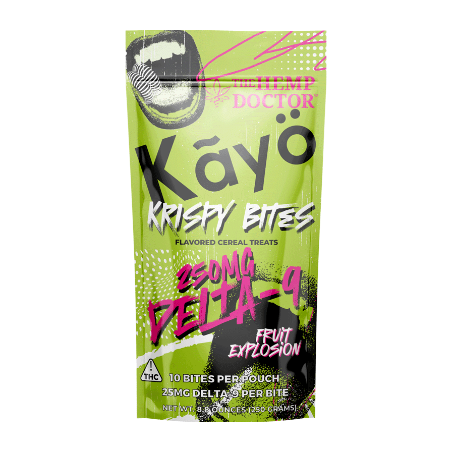 KAYO | DELTA 9 THC KRISPY BITES | 250MG  4.6