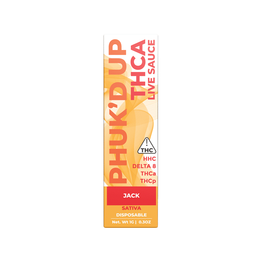 PHUK’D UP | THCA LIVE SAUCE DISPOSABLE VAPE | 1G