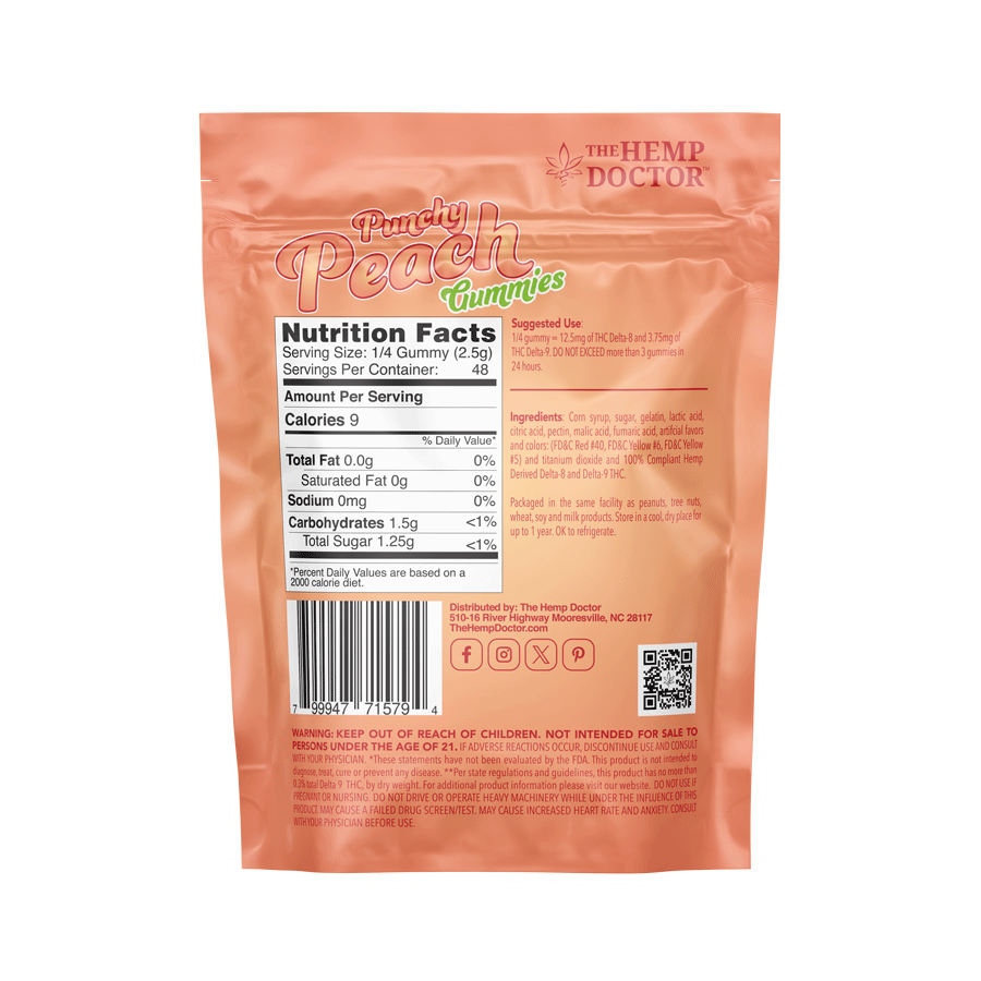 D8:D9 THC GUMMIES | 65MG