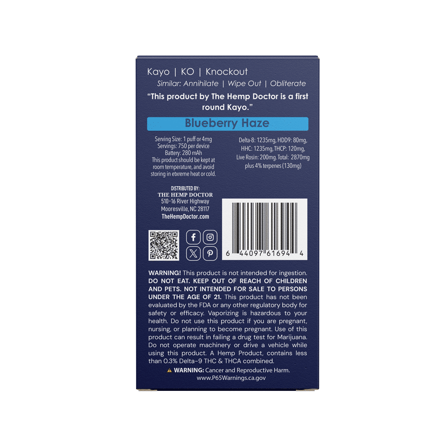 KAYO | ORIGINAL THC BLEND DISPOSABLE VAPE | 3G