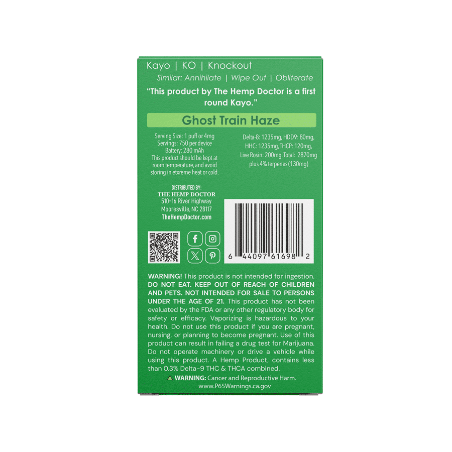 KAYO | ORIGINAL THC BLEND DISPOSABLE VAPE | 3G