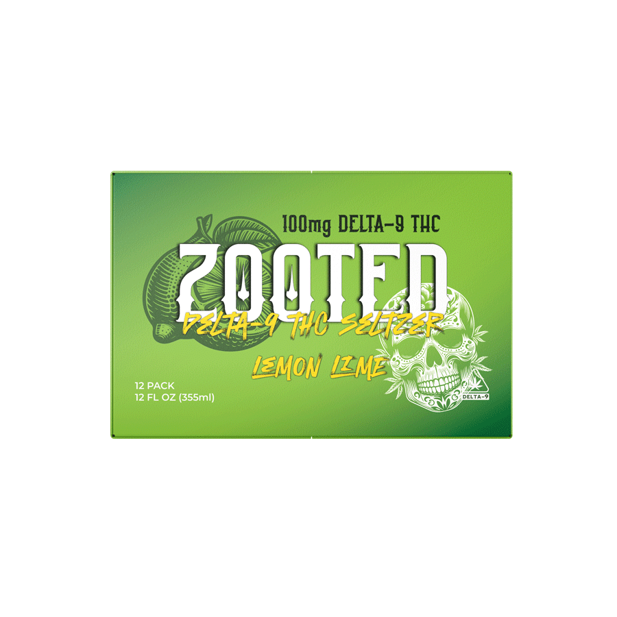 The Hemp Doctor -  ZOOTED | 100MG DELTA 9 THC Seltzer