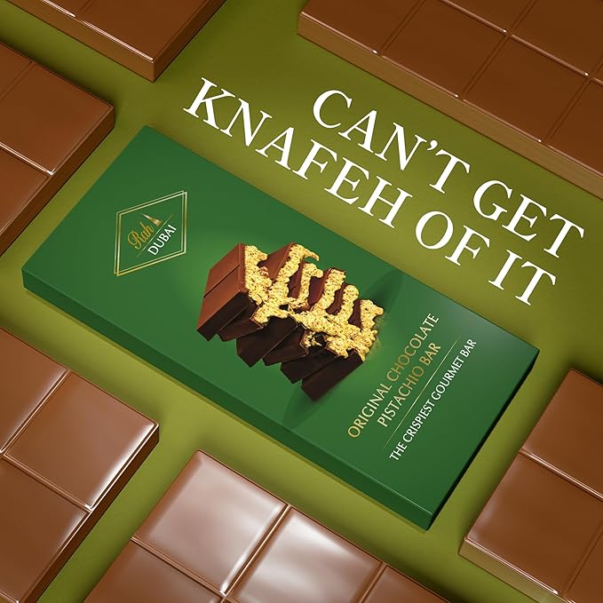 Rah Dubai - Dubai Chocolate, Pistachio & Kataifi 7oz (200g)