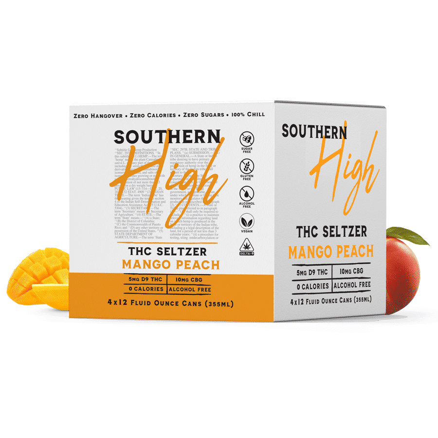 The Hemp Doctor -  Southern High | 15mg D9 | CBG Seltzer