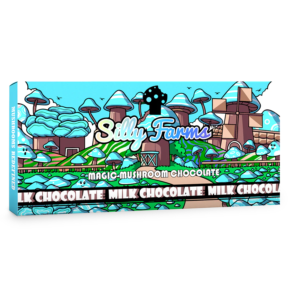Silly Farms Magic Mushroom Chocolate – 7g Infused Bar