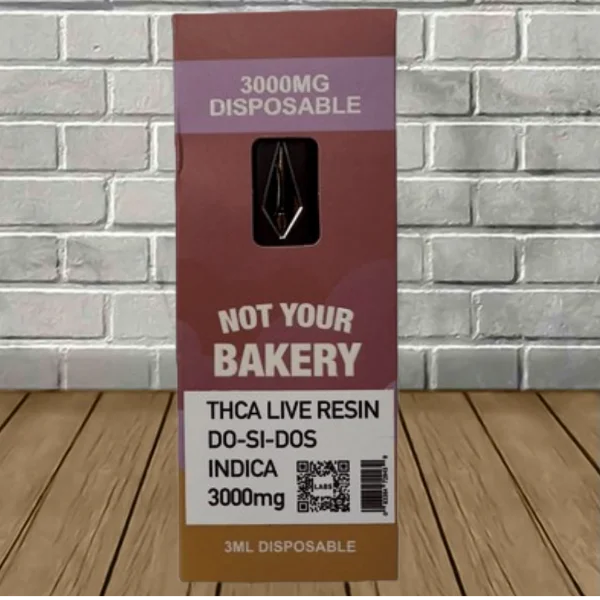 Not-Your-Bakery-Live-Resin-THCa-Disposable-3g-Do-Si-Dos-Indica.webp
