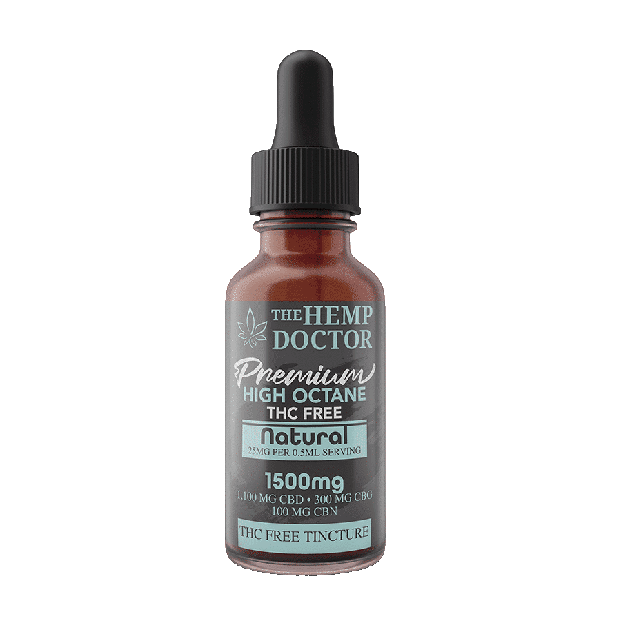 The Hemp Doctor -  High Octane THC-FREE Tinctures (30ml)