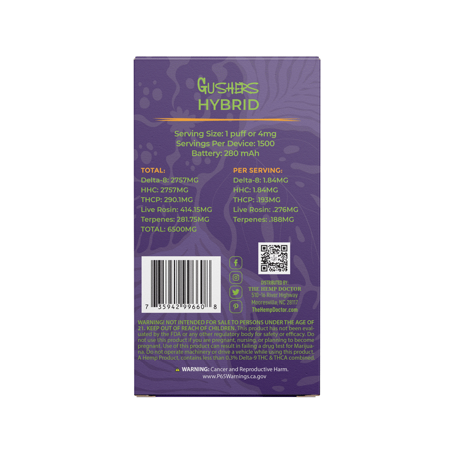 PHUK’D UP | THC BLEND DISPOSABLE VAPE | MEGA 6.5G