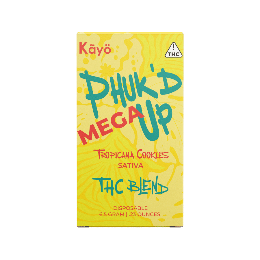 PHUK’D UP | THC BLEND DISPOSABLE VAPE | MEGA 6.5G
