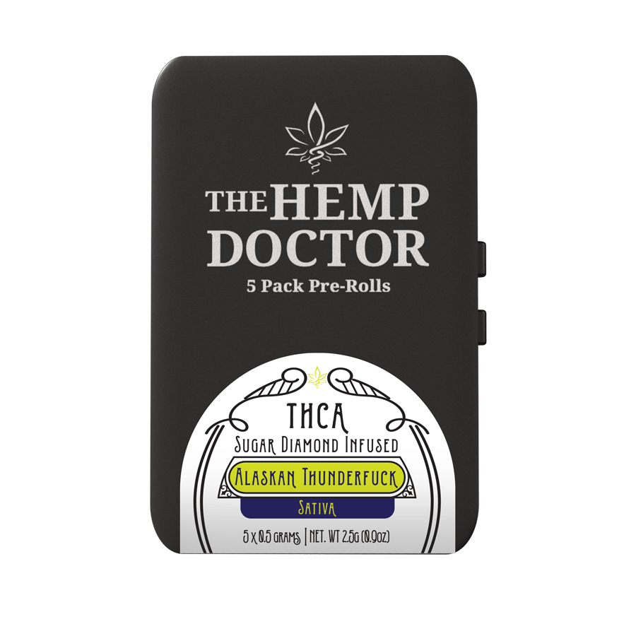 THCA Sugar Diamond Infused PreRoll Tins (5pk)