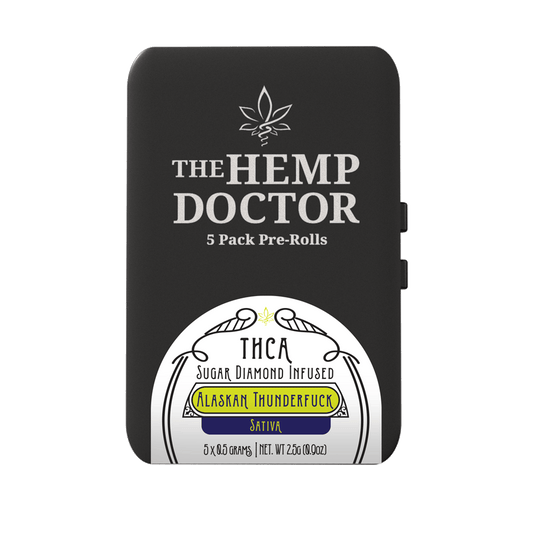 THCA Sugar Diamond Infused PreRoll Tins (5pk)