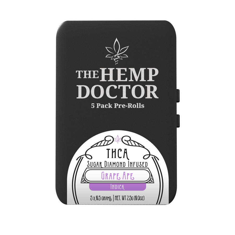 THCA SUGAR DIAMOND INFUSED PRE-ROLLS | 5-PACK TINS