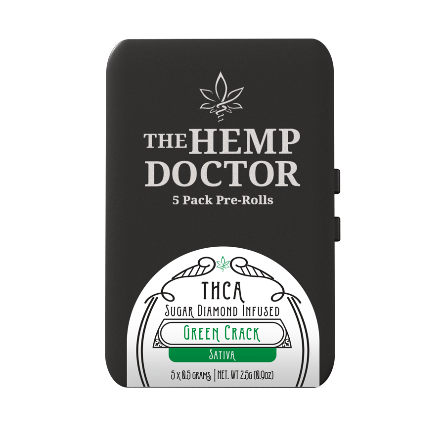 THCA SUGAR DIAMOND INFUSED PRE-ROLLS | 5-PACK TINS