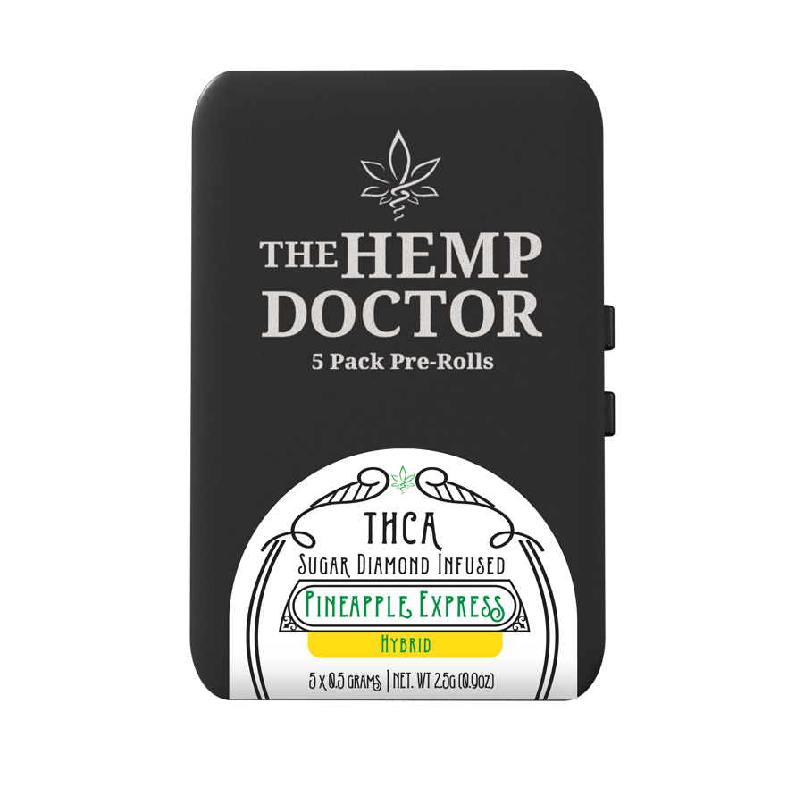 THCA SUGAR DIAMOND INFUSED PRE-ROLLS | 5-PACK TINS