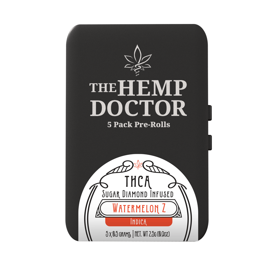 THCA SUGAR DIAMOND INFUSED PRE-ROLLS | 5-PACK TINS