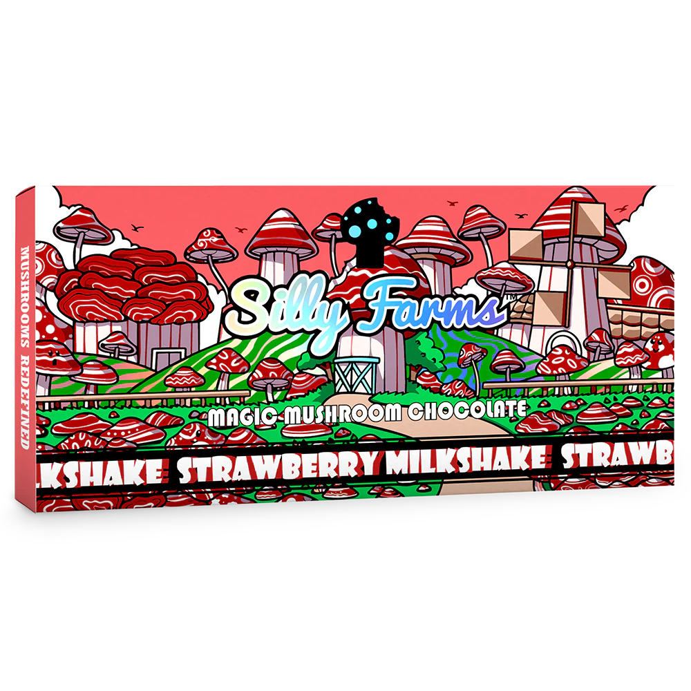 Silly Farms Magic Mushroom Chocolate – 7g Infused Bar