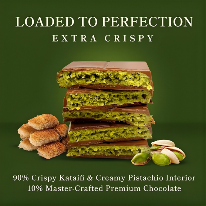 Rah Dubai - Dubai Chocolate, Pistachio & Kataifi 3.5oz (100g)