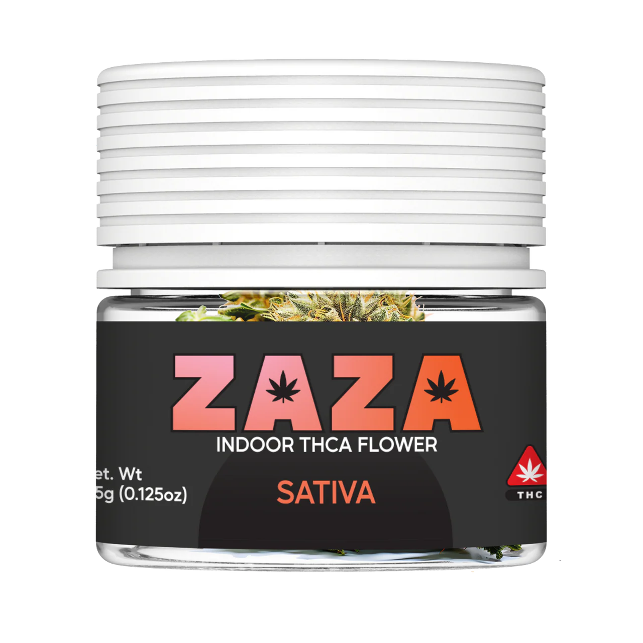 Rendered_ZAZA_-SATIVA-GENERIC_3.5G-CG-Spiral-Jar_FRONT_94695740-480a-4e22-9beb-f88bfa964dc5_1.webp